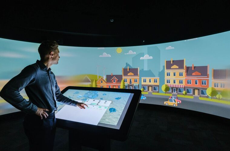 Immersive space for interactive onboarding and training at Interpolis by ProSystems