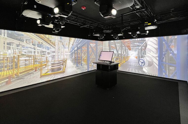 brand experience Honeywell immersive room mixed reality from Prosystems